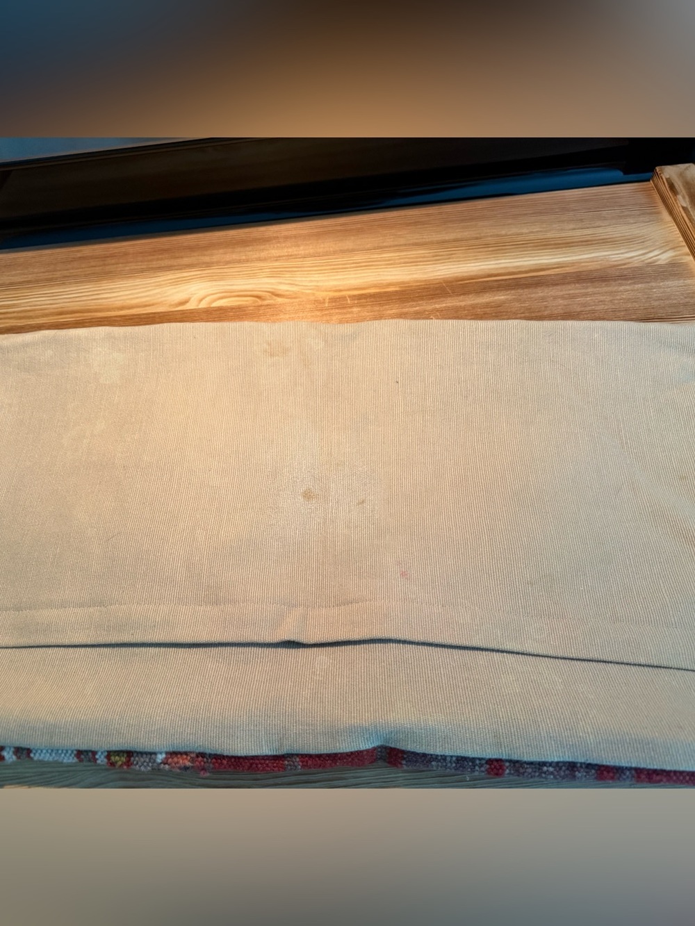 Pottery Barn Mahal Tribal Lumbar Pillow Cover, 12X24” Red Multi - Picture 4 of 8